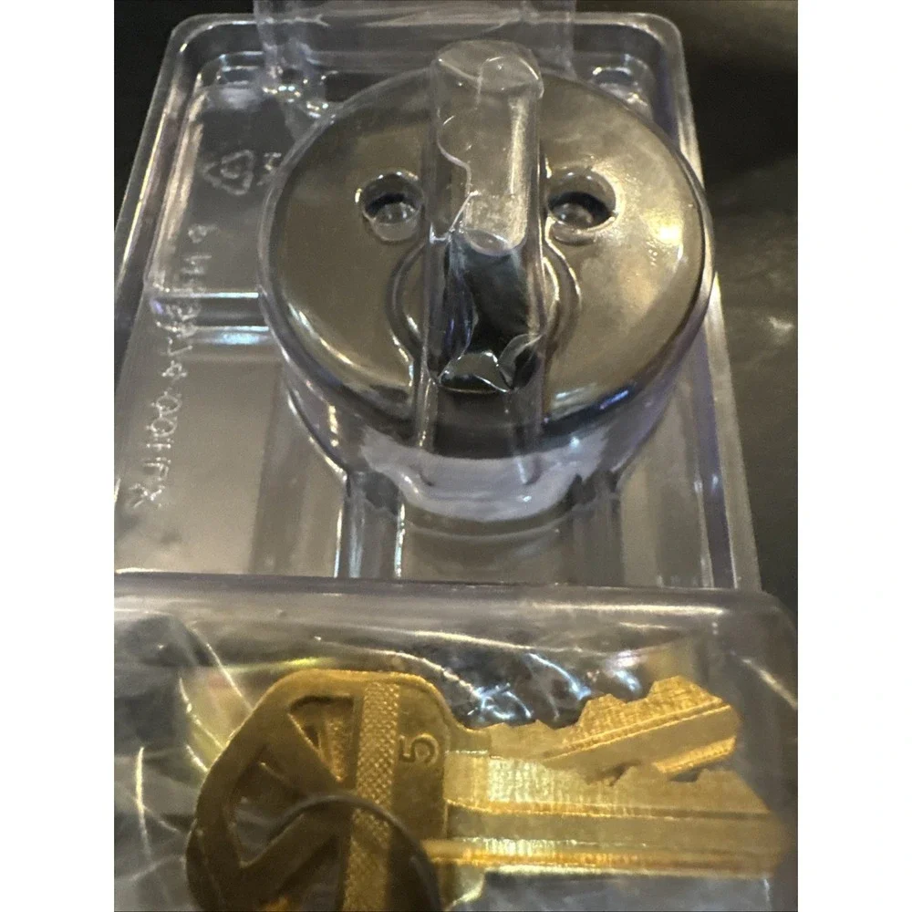 Kwikset‎ Single Sided Deadbolt Matte Black SmartKey Single Cylinder Deadbolt